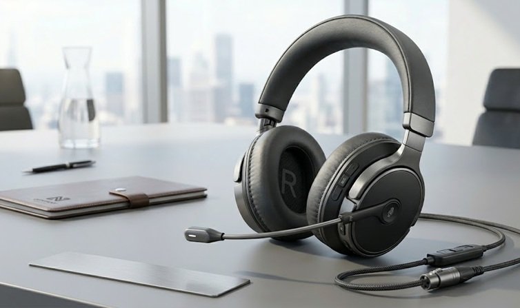 Office headset for calls, meetings and remote work