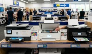 All-in-one printer for printing, scanning and copying